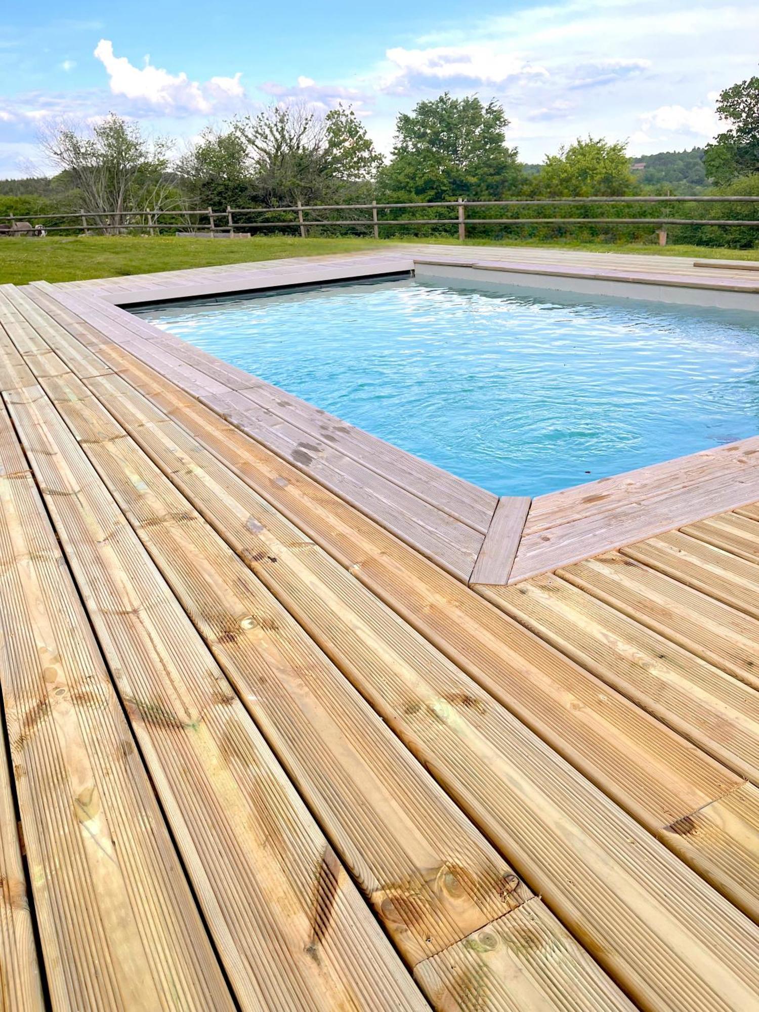 Madelaine Ranch, Nouvelle Piscine 2025 Villa Le Gast Dış mekan fotoğraf